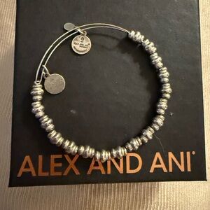 ⭐️ Alex and Ani: Silver Beaded Bracelet